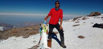 Cayó el récord de ascenso en velocidad por la ruta 360° de Aconcagua