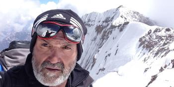 Juanito Oiarzábal vuelve a “probarse” en Aconcagua