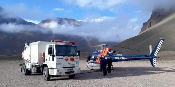 La Patrulla de Rescate ya trabaja en el Parque Aconcagua